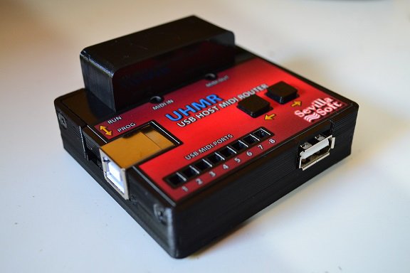 (imagen para) USB HOST MIDI ROUTER - UHMR - Pinche Imagen para Cerrar